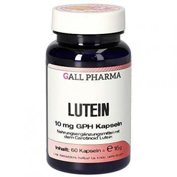 GALL PHARMA Lutein 10 mg GPH Kapseln 60 St