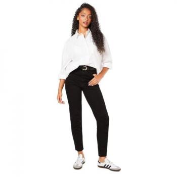 Womens Tall Comfort Stretch Slim Mom Jean