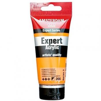 Pintura Acrílica Permanente Naranja 266 75 ml