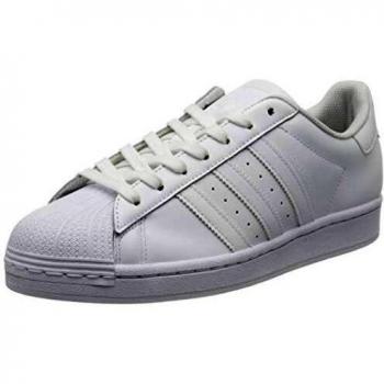 Adidas Superstar, Scarpe da Ginnastica Uomo, Ftwr White/Ftwr White/Ftwr White