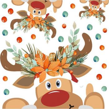 Kerst Festival Decals voor Thuis