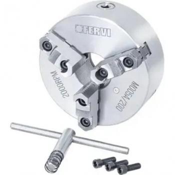 Mandrin 3-mors Fervi M005A/200 précision