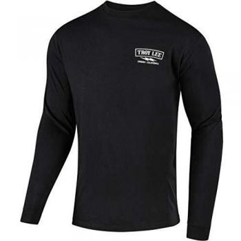 Troy Lee Flowline Long‑Sleeve Tech T‑shirt – XL – Black