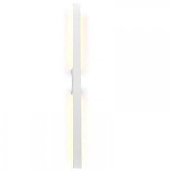 Lotus 1.2m LED Wall Sconce, 18W, 3000K, 1900lm, IP54, White