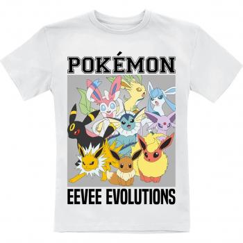 Eevee Evolution Graphic Tee for Boys & Girls