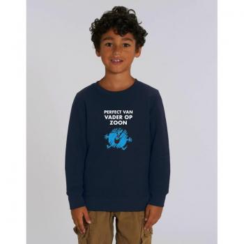 Sweat Enfant PARFAIT DE PÈRE EN FILS F 6 ans bleu marine