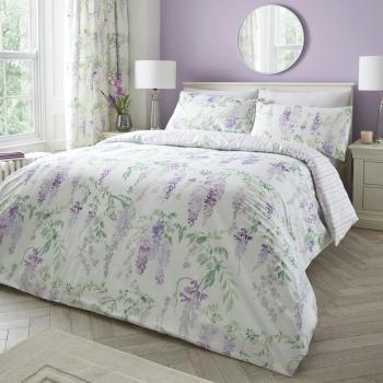 Wisteria Lilac Duvet Cover Set