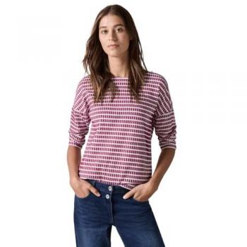 Vêtement Femme T-Shirt Motif Géométrique Rose – L