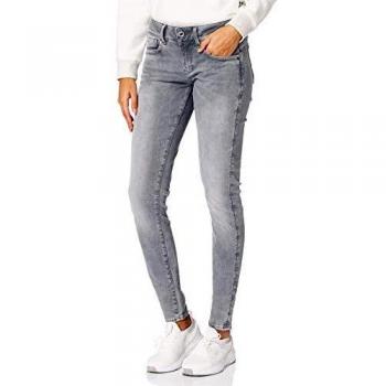 Jeans skinny da donna G-Star Lynn Mid Waist Faded Industrial Grey