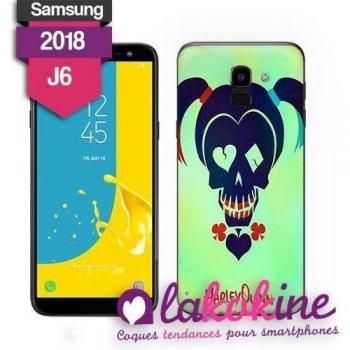 Sicherheits­hülle Samsung J6 2018 mit Harley Quinn – DC‑Suicide Squad