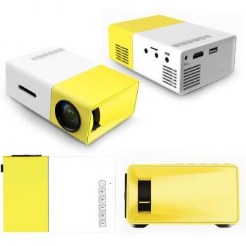 Proyector LED Portátil G300 1080 HD para Entretenimiento en Casa