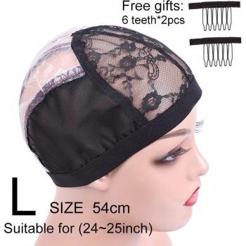 3 Size Dome Mesh Wig Caps with Wig Accessories