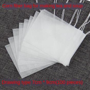 100 Pcs Disposable Paper Tea Bags