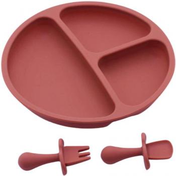 Kids' Three-Compartment Dinnerware Set