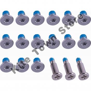 15+3pcs Screw Set for Dell XPS 15 9550 9560 Bottom Cover & Nameplate
