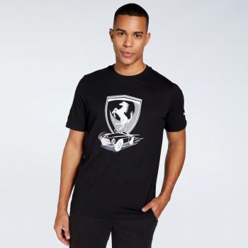 Puma Ferrari T-Shirt Masculin Noir – M