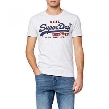 Superdry camiseta VL Premium Goods Heat Sealed gris S