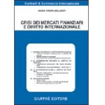 Crisi dei mercati finanziari e diritto internazionale