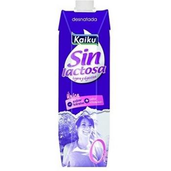 Kaiku Leche Desnatada Sin Lactosa 1L