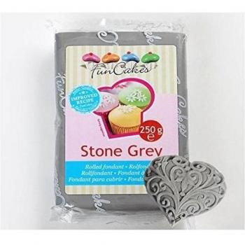 Goma Pastel Gris Piedra FunCakes