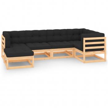 Cômoda Conjunta Lounge Jardim Pinho Mácio (6 peças)