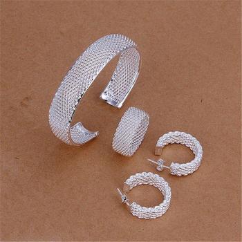 925 Sterling Silber Charm Armband und Ringe einstellbar für Frauen in Größe 6-10 Hochzeitsschmuck