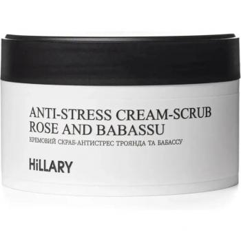Hillary Romige Antistress Scrub Roos en Babassu 200 ml