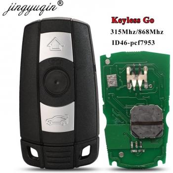 BMW Key Fob 315MHz 868MHz Keyless Entry Remote for 3/5 Series CAS3 X5 X6 Z4 ID46 PCF7953