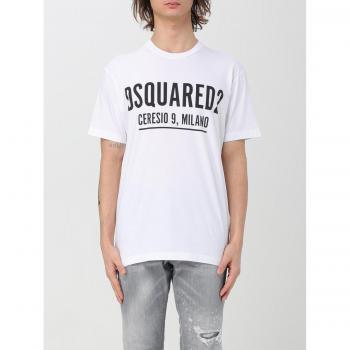 Dsquared2 Men's White Cotton T-Shirt