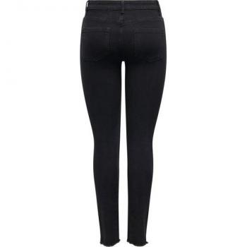 Jeans Donna Only Hush Mid Nero