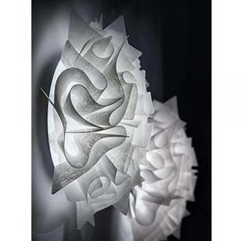 Slamp Veli Couture Medium White Pendant Light Ø53cm