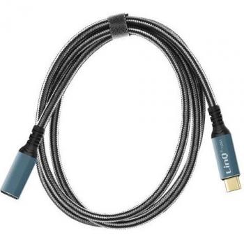 Cable Master USB‑C 100 W 8K 20 Gbps 1.2 m Color Oscuro