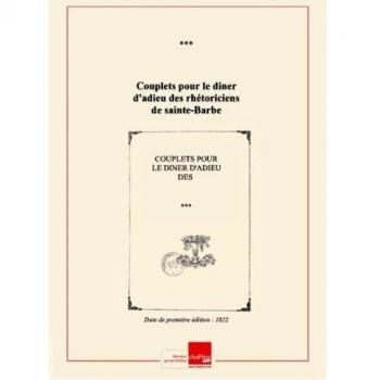 Célébration annuelle des anciens élèves du collège Sainte-Barbe, créé par M. Lanneau