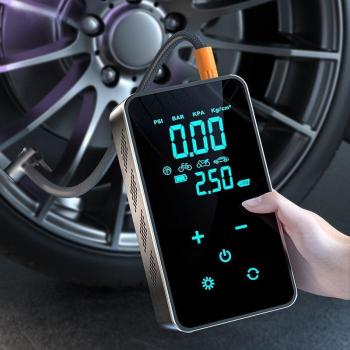 Pompa per Pneumatici Senza Fili con LED
