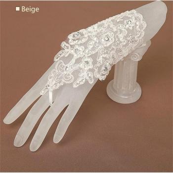 Bridal Lace Fingerless Gloves