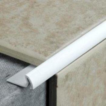 Tile Rite 2.4m Deep White Tile Edging