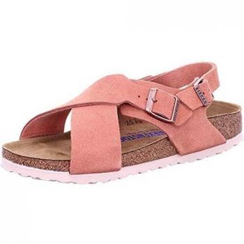 Birkenstock Tulum SFB Sandali in Cuoio Scamoscio Terra Rossa