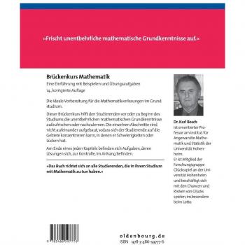 Karl Bosch Brückenkurs Mathematik: Eine Einführung Mit Beispielen Und Übungsaufgaben