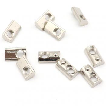 Rollen-T-Feder-Muttern Set 50 Teile M3 M4 M5 M6