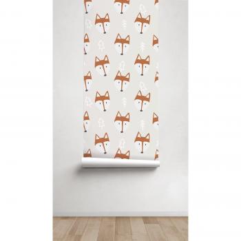 Papel Pintado Fox para Habitaciones Infantiles