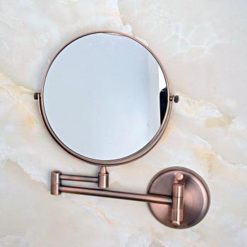 Adjustable 8-Inch Double-Sided Makeup Mirror 3X Magnification KD002
