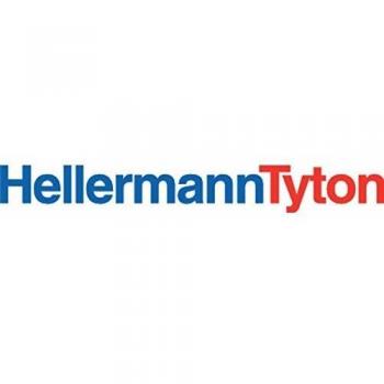 HG28-SFL-PA66-BK Black Straight Hose Tail by HellermannTyton, 1 pc