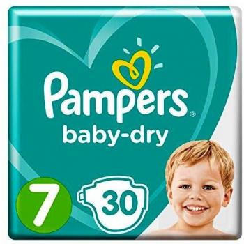 Pampers Baby-Dry Size 7, 30 Pack for 15 kg+