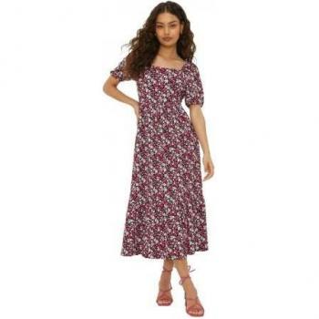 Dorothy Perkins Vestito a Strati Rosa (DP3724)