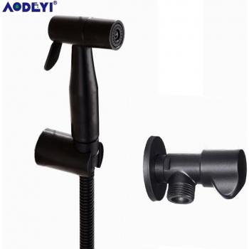 Black Toilet Bidet Spray Set