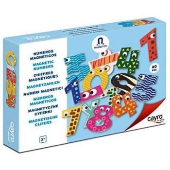 Set de 60 nombres magnétiques Cayro – 21 x 15 cm