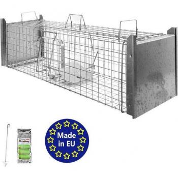 Petigi Fuchsfalle & Marderfalle – Lebend, 120 × 34 × 34 cm