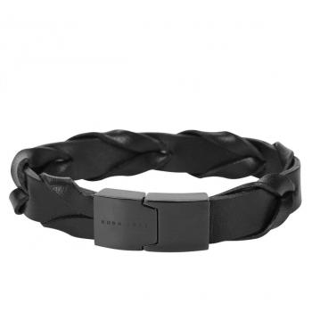 Boss 50376099 – Baldo Schwarz Armband für Herren