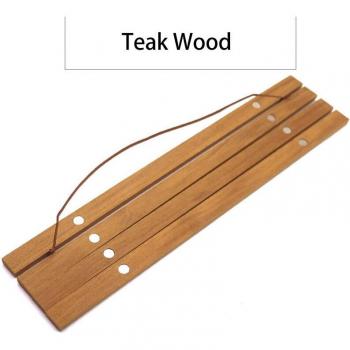 Cadre en bois de teck avec fixation magnétique