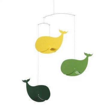 Mobile Baleines Heureuses Multicolore Flensted